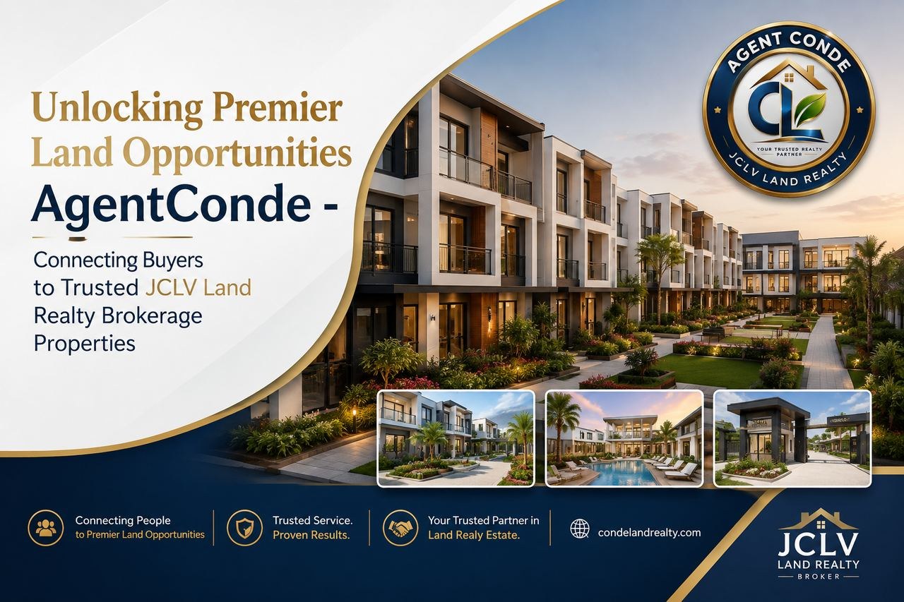 Conde Land Realty - Unlocking Premier Land Opportunities, connecting buyers to trusted JCLV Land Realty brokerage properties