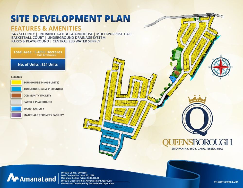 Queensborough site development plan