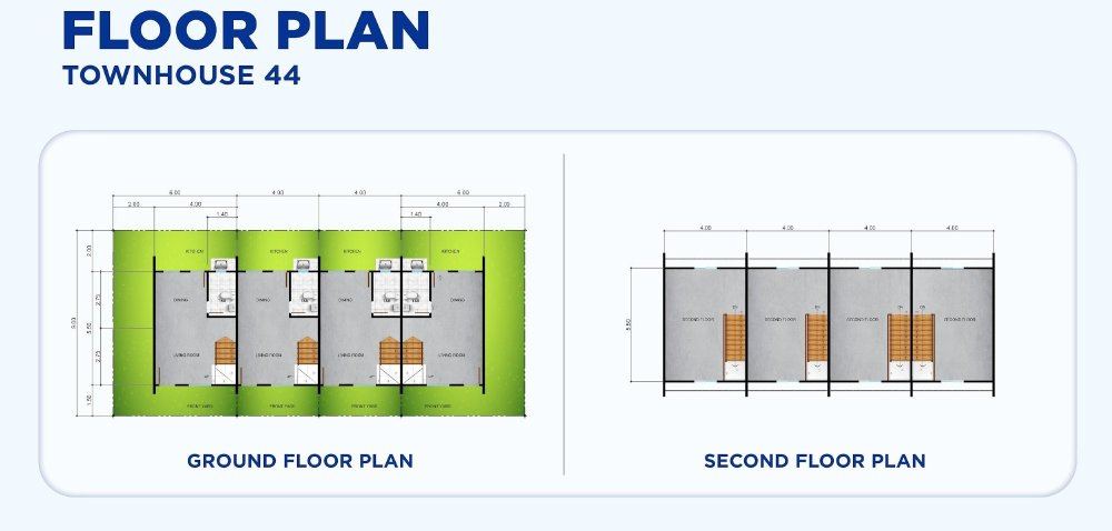 APEC Homes Norzagaray Townhouse 44 floor plan